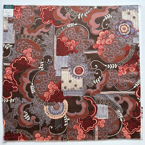 Rare Vintage 60s Cohama Upholstery Fabric in Maxime Pattern - Picture 1 of 10